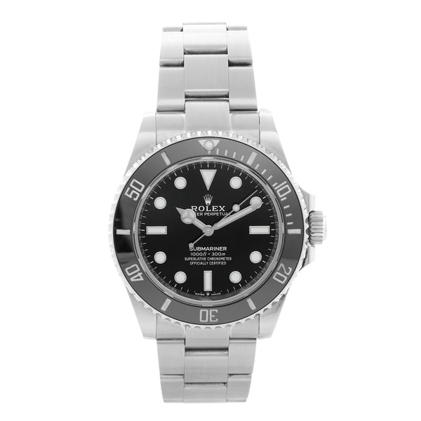 Rolex Submariner Men's Stainless Steel Watch 124060