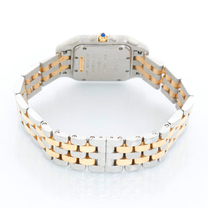 New Style Cartier Panthere 2-Tone 2-Row Medium Watch W2PN0007