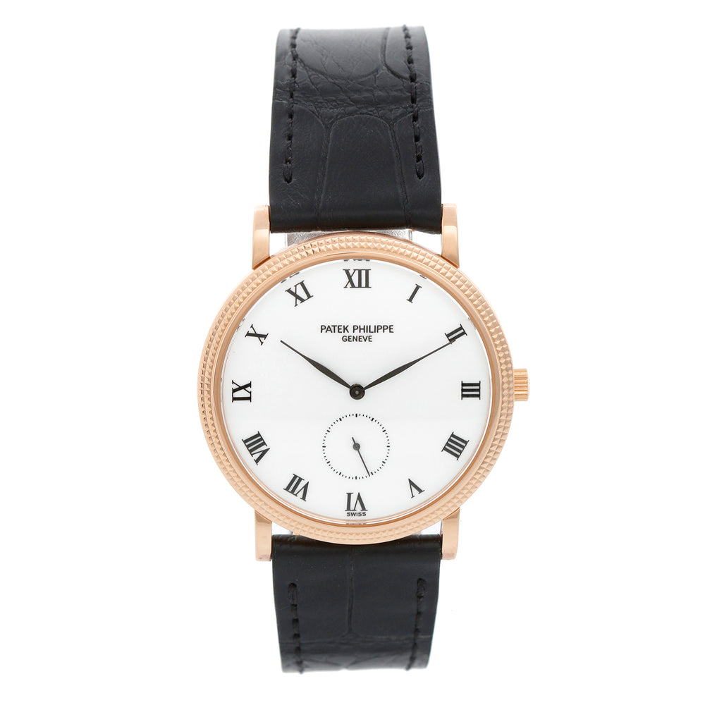 Patek Philippe Calatrava 18k Rose Gold Men's Manual Winding Watch 3919R