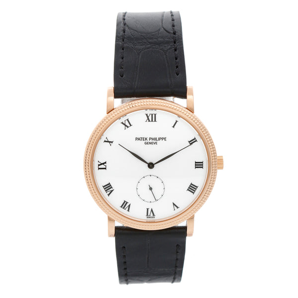 Patek Philippe Calatrava 18k Rose Gold Men's Manual Winding Watch 3919R