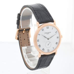 Patek Philippe Calatrava 18k Rose Gold Men's Manual Winding Watch 3919R