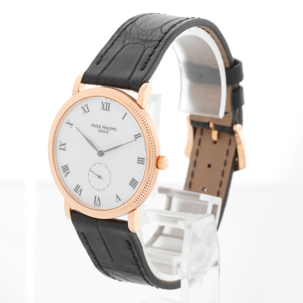 Patek Philippe Calatrava 18k Rose Gold Men's Manual Winding Watch 3919R