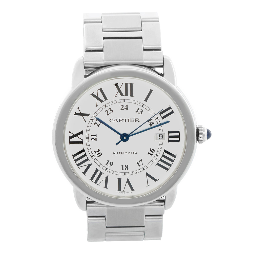 Cartier Ronde Solo de Cartier XL 42mm Stainless Steel Watch W6701011 3517