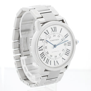 Cartier Ronde Solo de Cartier XL 42mm Stainless Steel Watch W6701011 3517