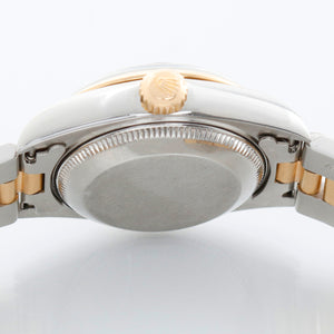 Rolex Datejust 18K Yellow Gold Silver Dial Watch 69163
