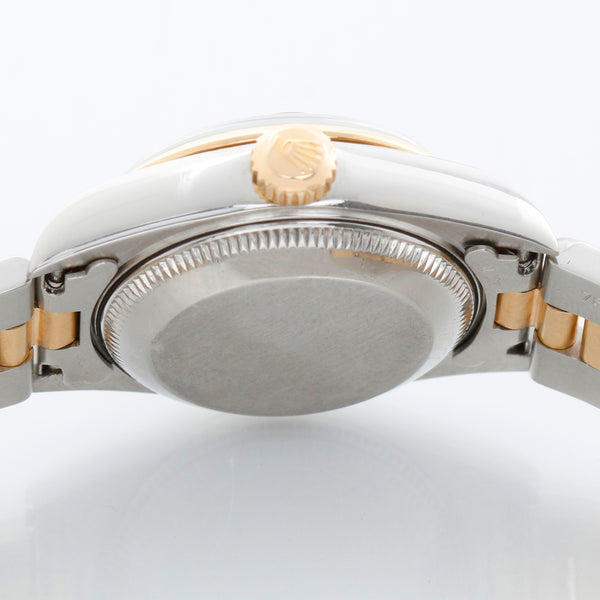 Rolex Datejust 18K Yellow Gold Silver Dial Watch 69163