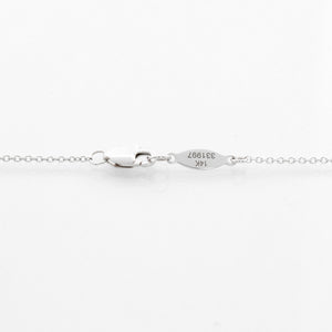 Gabriel & Co. 14K White Gold Diamond Swirl Pendant Necklace | 0.70 ctw | Lusso Collection