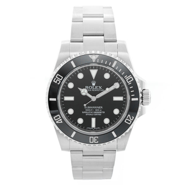 Rolex Submariner Men's Stainless Steel Watch 114060LN