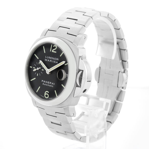 Panerai Luminora Marina Men's Stainless Steel Watch PAM 298