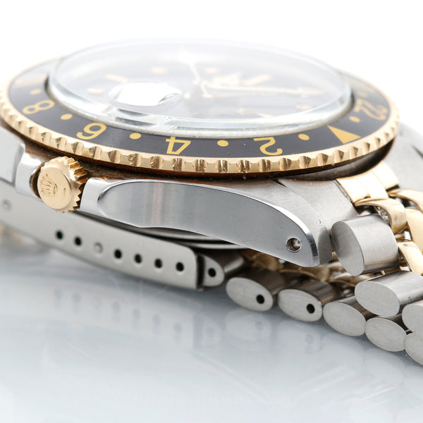 Rolex GMT-Master 18K Yellow Gold & Stainless Steel Men's Watch 1675