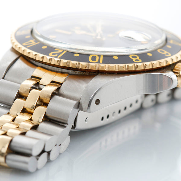 Rolex GMT-Master 18K Yellow Gold & Stainless Steel Men's Watch 1675