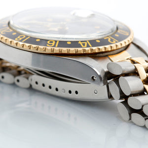 Rolex GMT-Master 18K Yellow Gold & Stainless Steel Men's Watch 1675