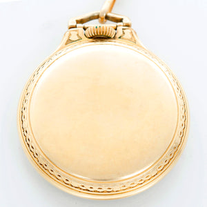 Hamilton 992B Railroad 14K Gold Filled Pocket Watch