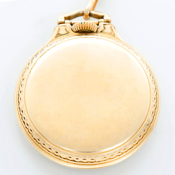 Hamilton 992B Railroad 14K Gold Filled Pocket Watch
