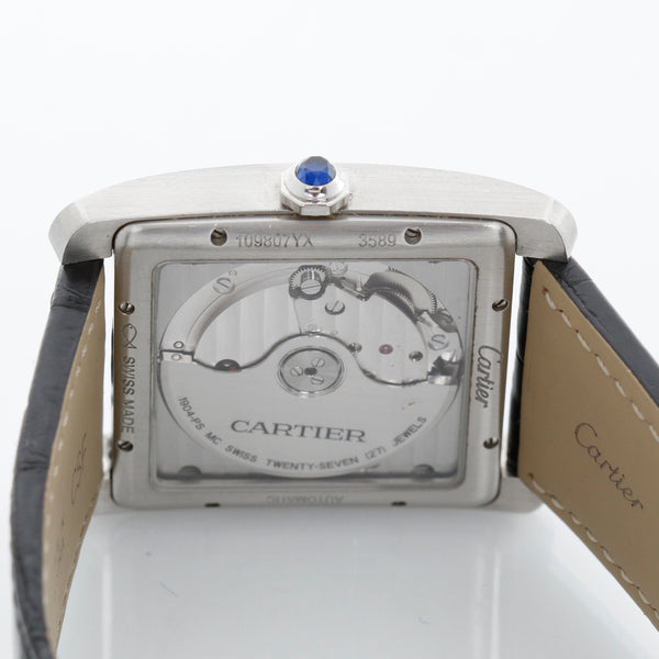 Cartier Men's Tank MC Stainless Steel Watch  WSTA0010 3589