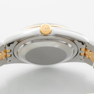 Rolex Datejust 2-Tone Diamond Dial Watch 16233
