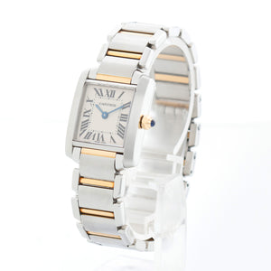 Cartier Tank Francaise Ladies  2-Tone Watch W51007Q4 2384