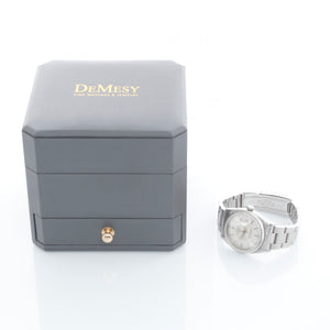 Rolex Datejust Stainless Steel Silver Dial Watch 16220