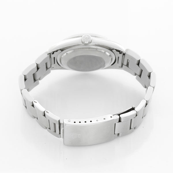Rolex Datejust Stainless Steel Silver Dial Watch 16220