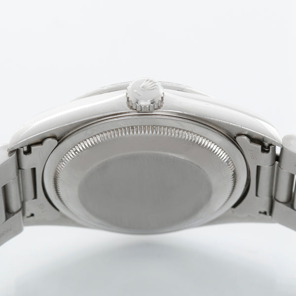 Rolex Datejust Stainless Steel Silver Dial Watch 16220