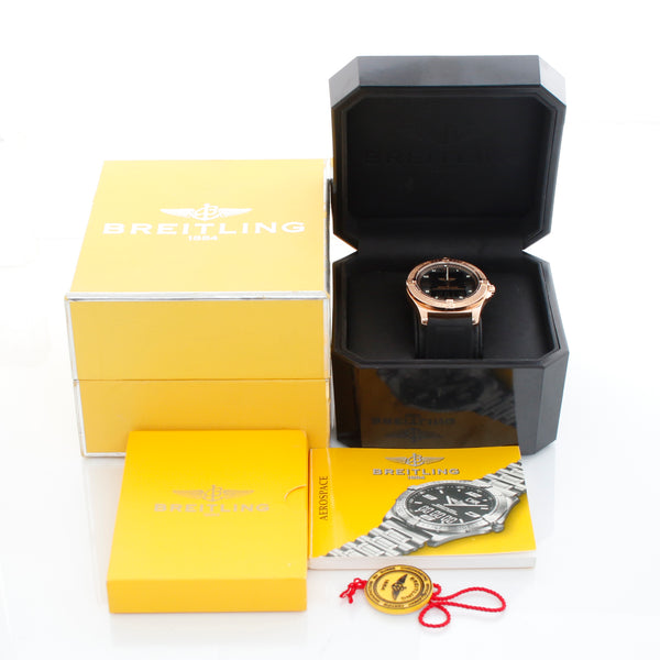 Breitling Aerospace Men's Rose Gold Limited Edition Watch R79362