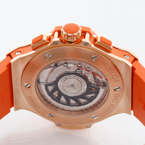 Hublot Big Bang Tutti Frutti Chrono 18K Rose Gold Orange Watch 341.PO.2010.LR.1906
