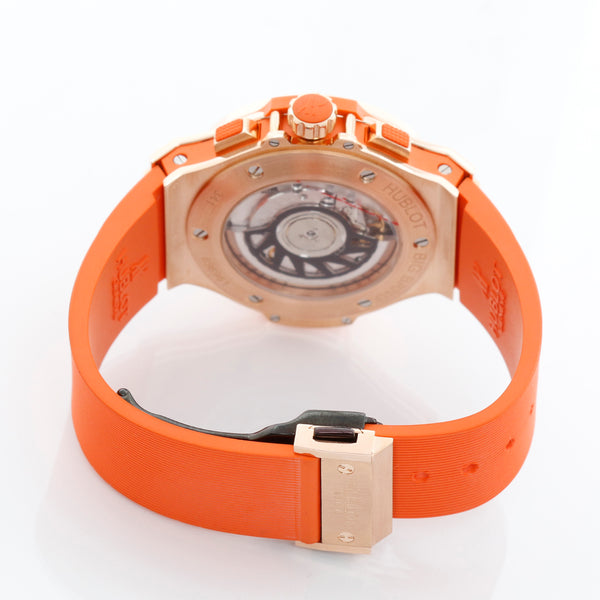 Hublot Big Bang Tutti Frutti Chrono 18K Rose Gold Orange Watch 341.PO.2010.LR.1906