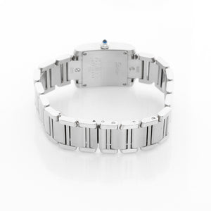 Cartier Tank Francaise Stainless Steel Ladies Watch