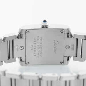 Cartier Tank Francaise Stainless Steel Ladies Watch