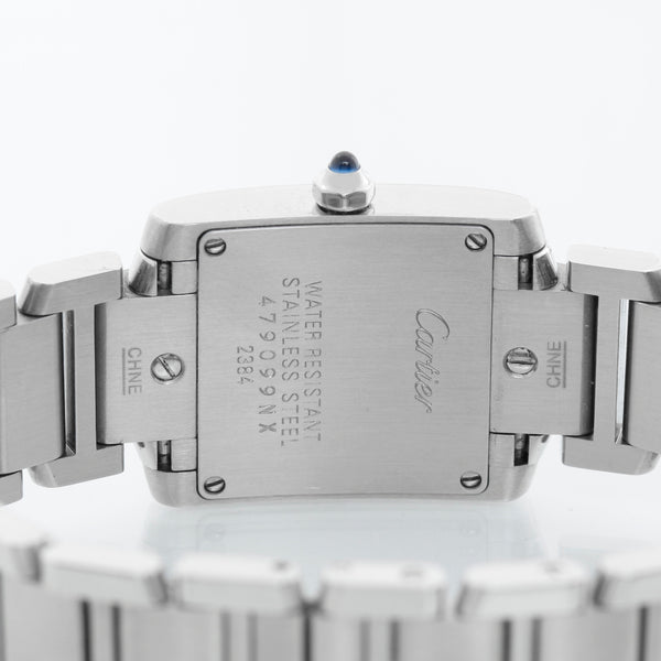 Cartier Tank Francaise Stainless Steel Ladies Watch
