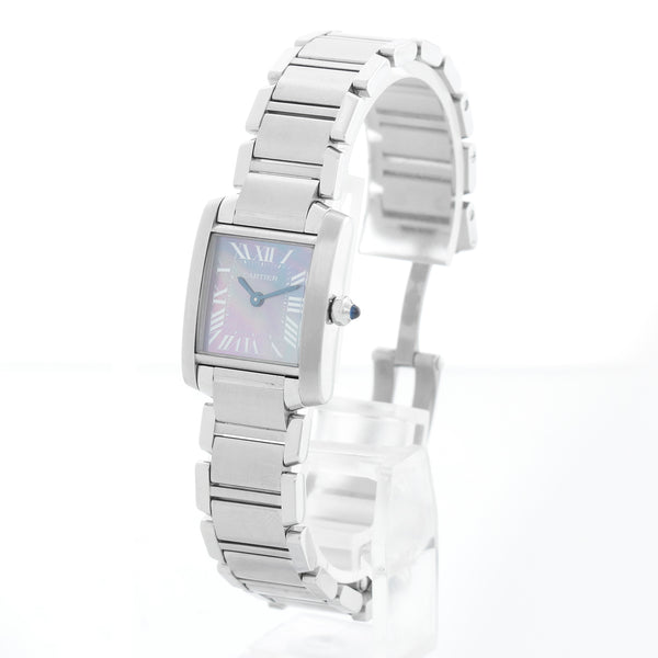 Cartier Tank Francaise Stainless Steel Ladies Watch
