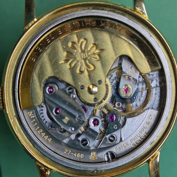 Patek Philippe & Co. Ref 3425 Somazzi Retailed Vintage 18K Gold Automatic Watch