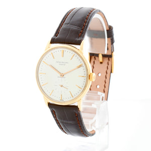 Patek Philippe & Co. Ref 3425 Somazzi Retailed Vintage 18K Gold Automatic Watch