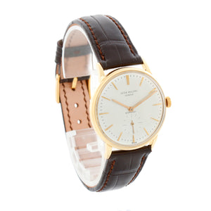 Patek Philippe & Co. Ref 3425 Somazzi Retailed Vintage 18K Gold Automatic Watch