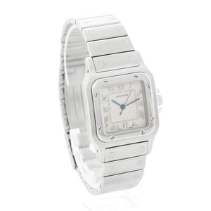 Cartier Santos Galbee Midsize Steel Quartz Watch W20060D6 1564