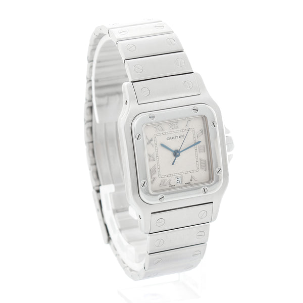 Cartier Santos Galbee Midsize Steel Quartz Watch W20060D6 1564