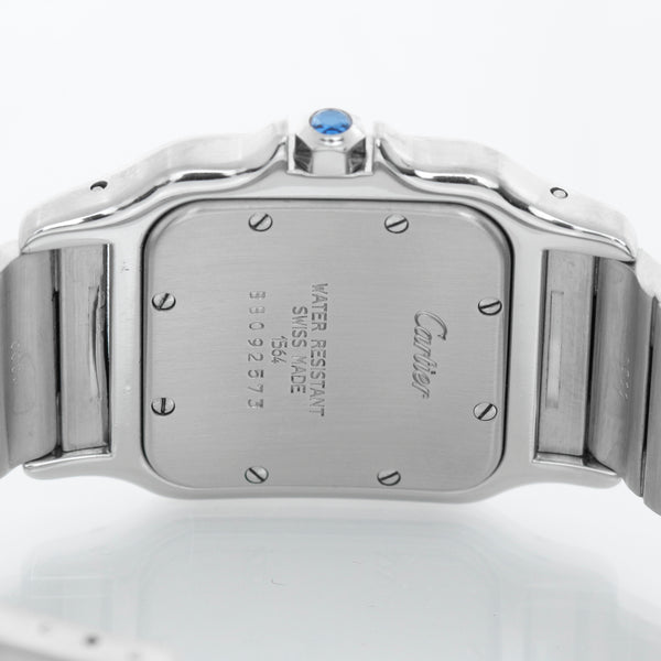 Cartier Santos Galbee Midsize Steel Quartz Watch W20060D6 1564