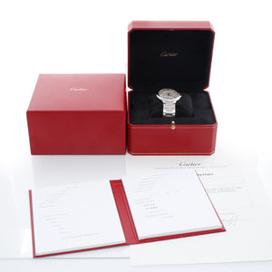 Cartier Ballon Bleu Men's 42mm Stainless Steel Automatic Watch W69012Z4 3765