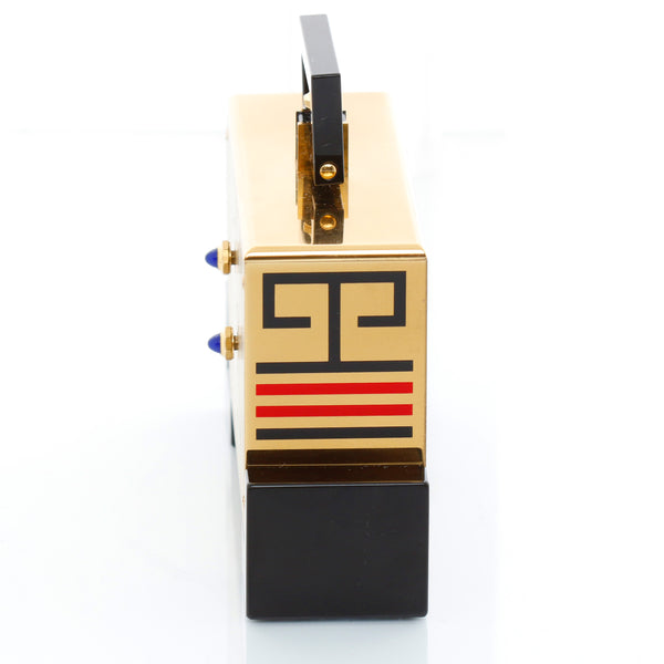Cartier Art Deco "cubist" Pendulette Desk Clock W0100014