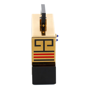 Cartier Art Deco "cubist" Pendulette Desk Clock W0100014
