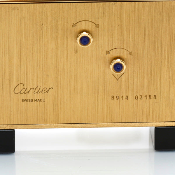 Cartier Art Deco "cubist" Pendulette Desk Clock W0100014