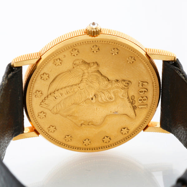 Corum $20  Liberty Gold Coin Men's Quartz Watch