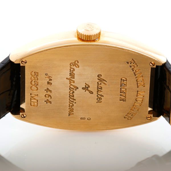 Franck Muller Master of Complications 18K Yellow Gold Men's Watch Ref 5850 MB