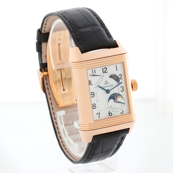 Jaeger-LeCoultre Reverso Grande Sun Moon Men's 18k Rose Gold Watch 240.2.27 Q3042420