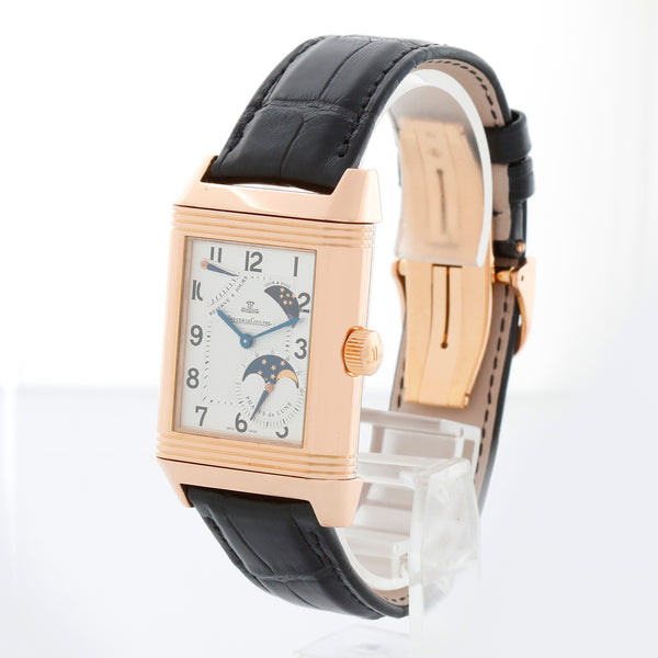 Jaeger-LeCoultre Reverso Grande Sun Moon Men's 18k Rose Gold Watch 240.2.27 Q3042420