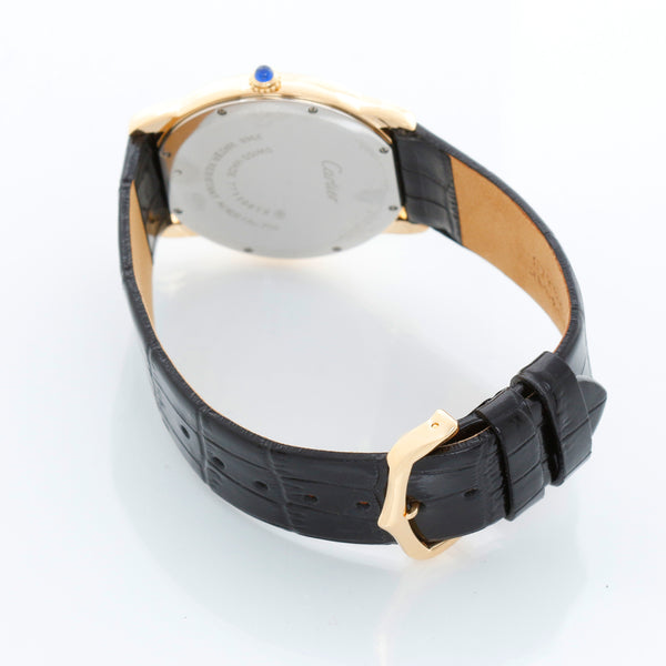 Cartier Ronde Solo de Cartier 18K Yellow Gold and Stainless Steel Watch W6700455