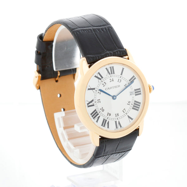 Cartier Ronde Solo de Cartier 18K Yellow Gold and Stainless Steel Watch W6700455