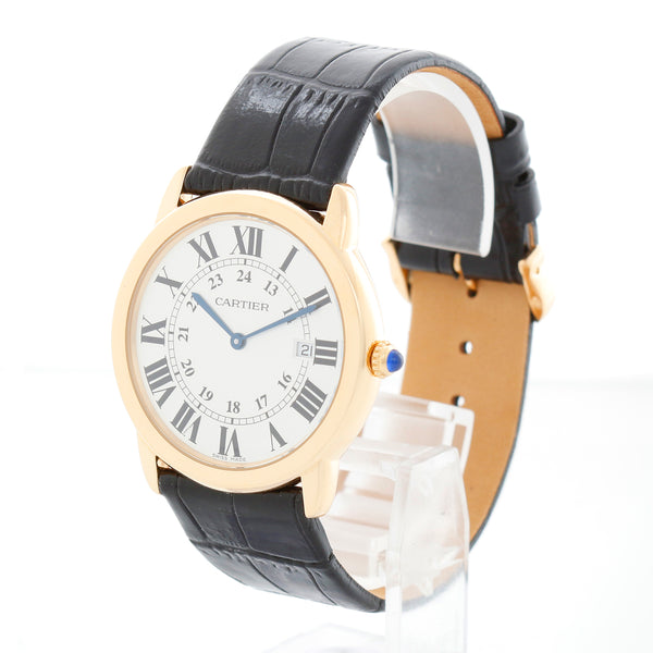 Cartier Ronde Solo de Cartier 18K Yellow Gold and Stainless Steel Watch W6700455
