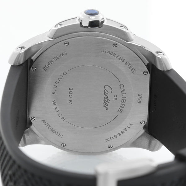 Calibre de Diver Cartier Men's Stainless Steel Watch W7100056 3729