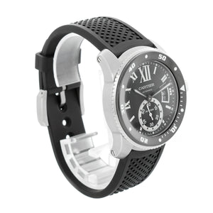Calibre de Diver Cartier Men's Stainless Steel Watch W7100056 3729